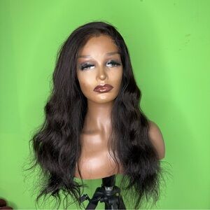 Human Hair Body Wave 5x5 Transparent Closure Wig